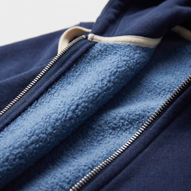Interior fleece detail